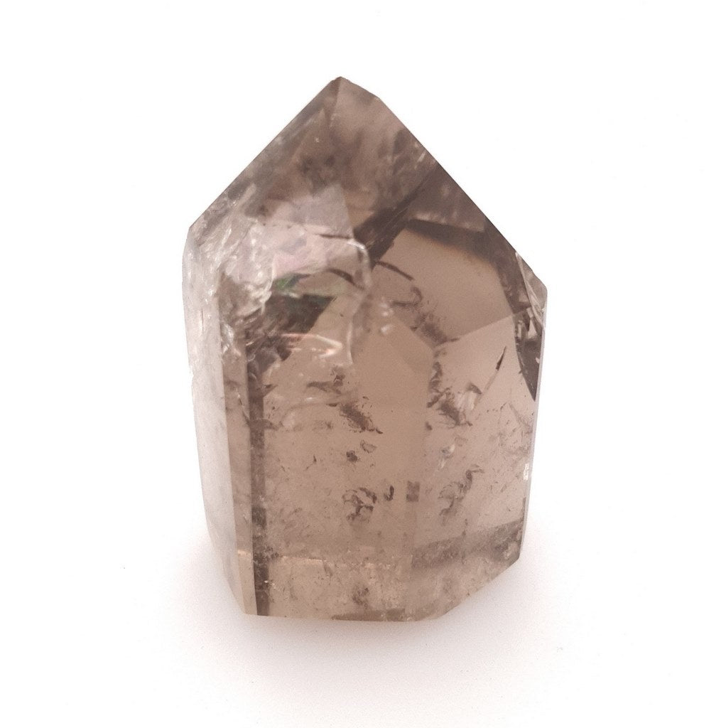 smoky quartz polished point