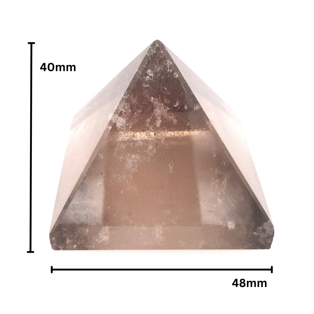 smoky quartz pyramid