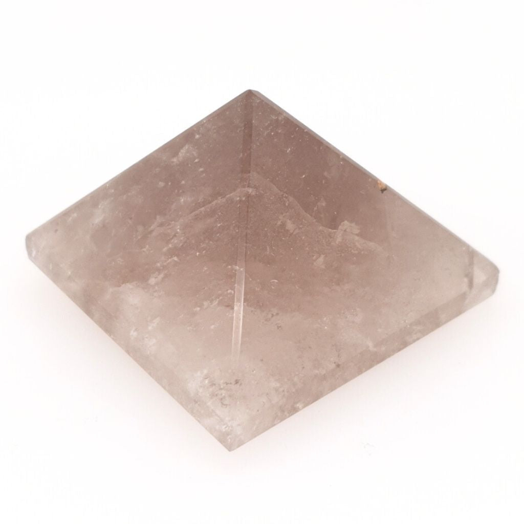 Smoky quartz pyramid