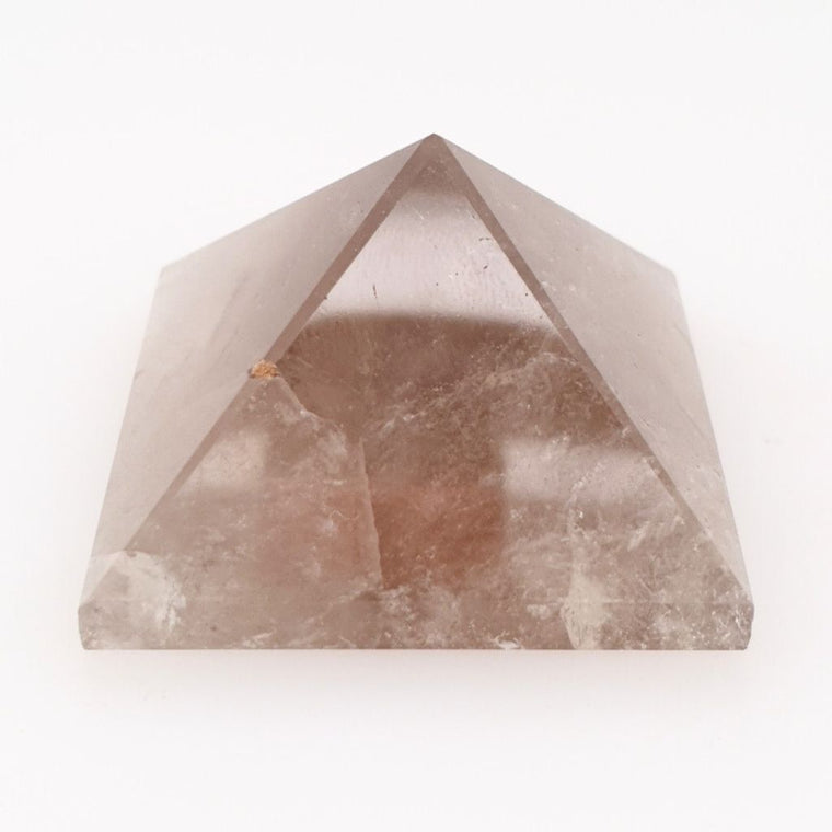 Smoky quartz pyramid
