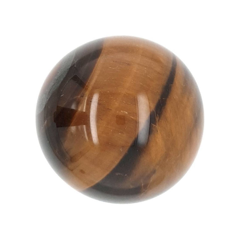 tiger eye crystal sphere