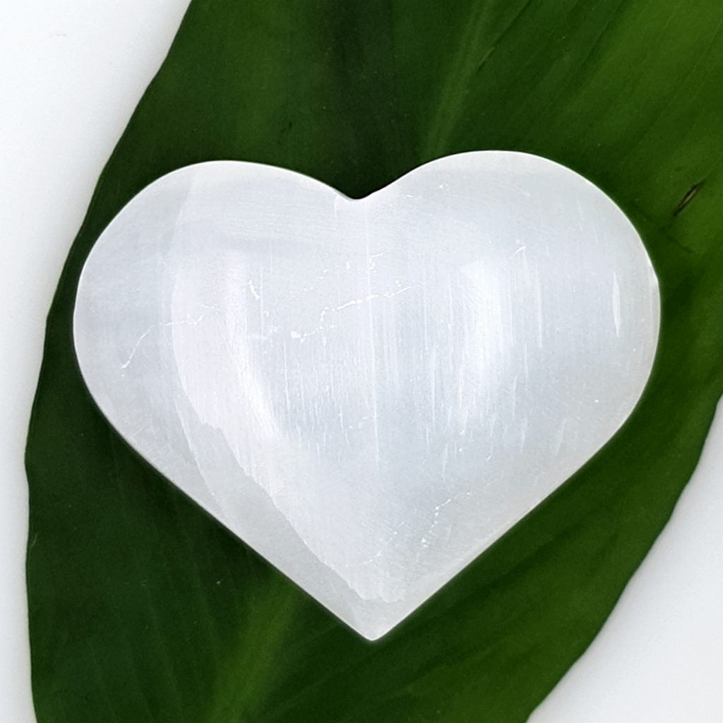 Selenite Hearts