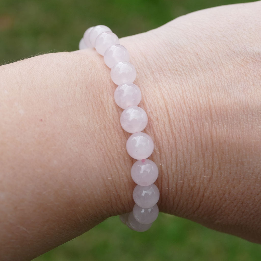 Rose quartz bracelet for love Clearance