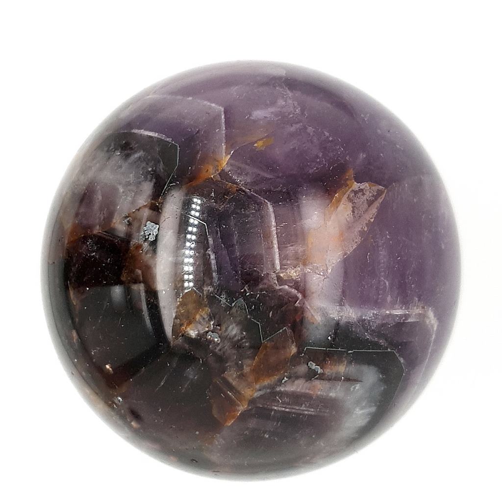 Amethyst Crystal Gemstone Spheres for Healing, Meditation & Feng Shui - 60mm