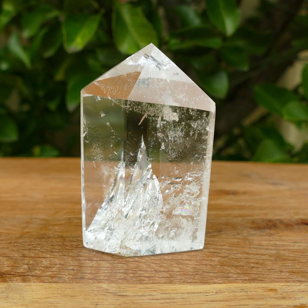 Quartz Crystal Point Crystal Perfect Cut