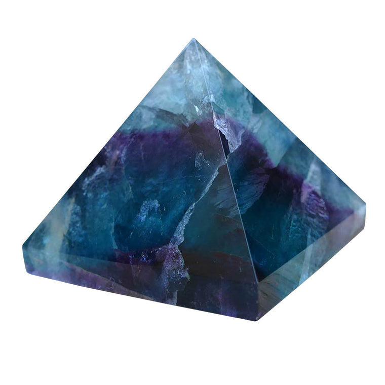 Fluorite Crystal Pyramid