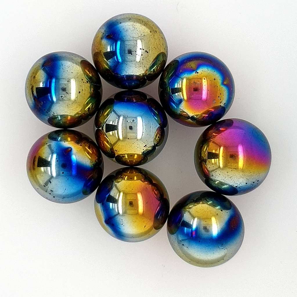 Magnetic Hematite Balls Spheres Smooth Magnets Desk Toy for Office Home Decor