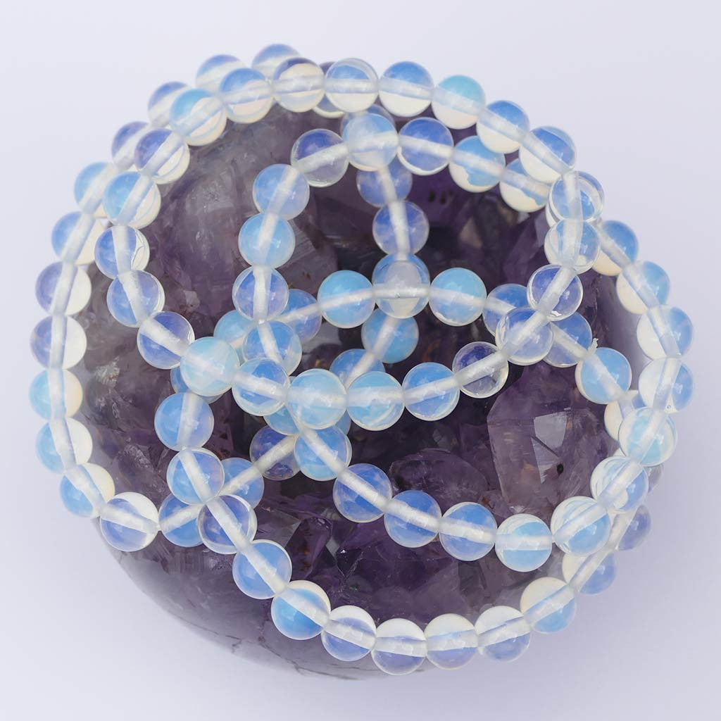 Opalite Bracelet with Beautiful Shiny Beads