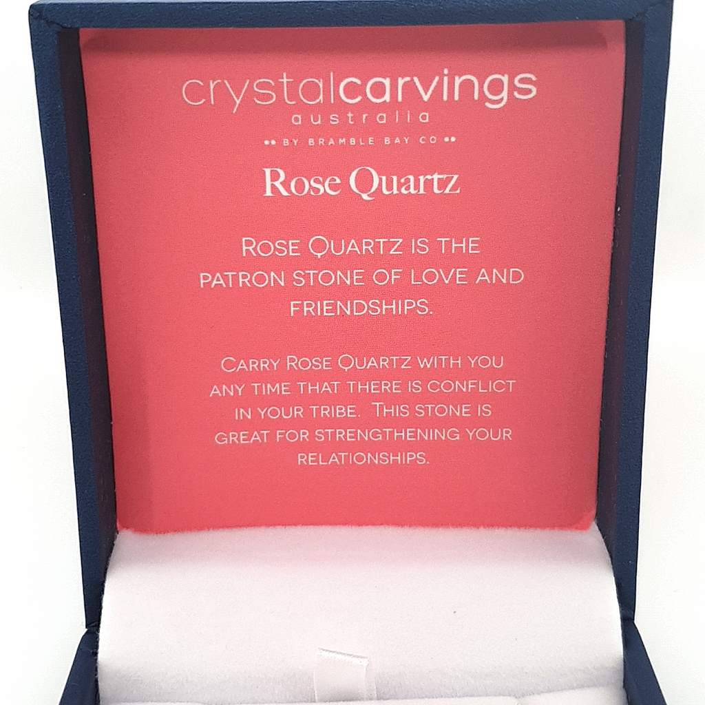 Rose Quartz Drop Earrings Polished