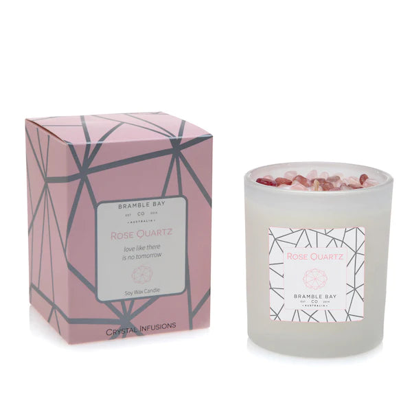 Candles with Crystals with Luxury Scented Fragrance