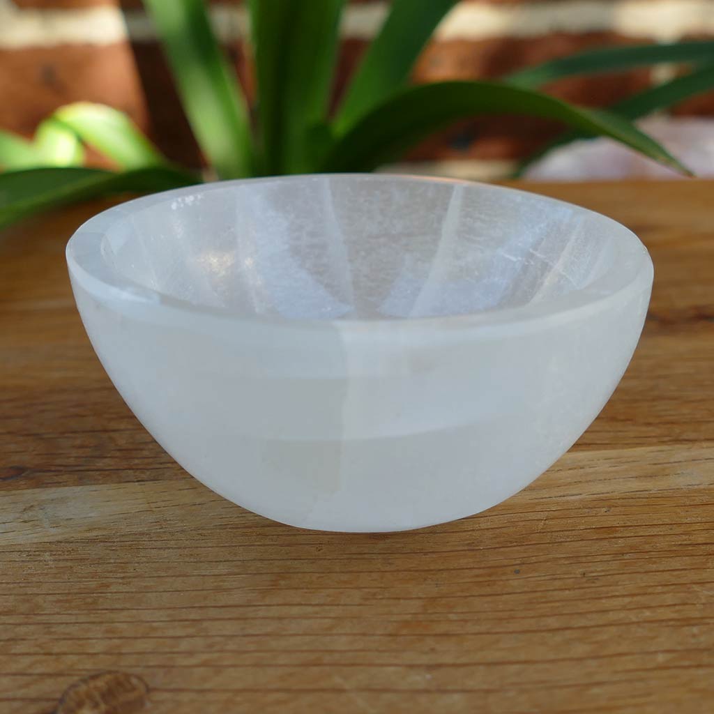 selenite cleansing bowl